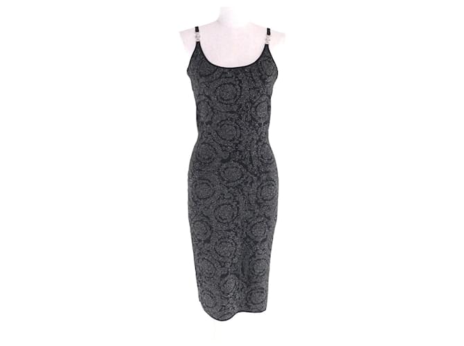 Conjunto de dos piezas de rayón Versace Negro Plata - vista 5