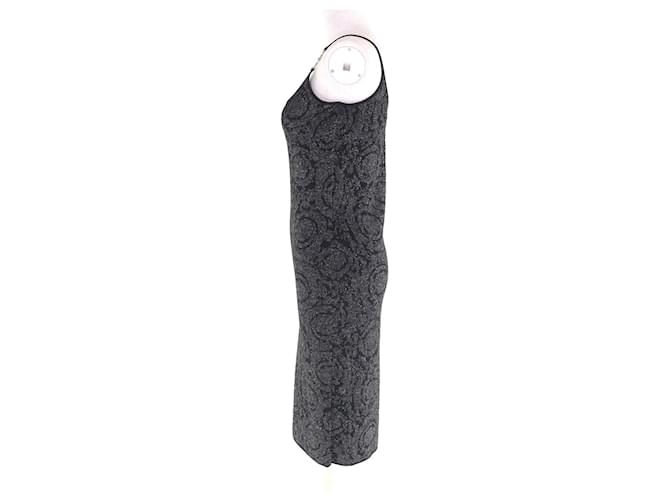 Conjunto de dos piezas de rayón Versace Negro Plata - vista 6