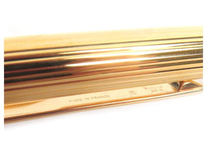Penna a sfera Must de Cartier a righe D'oro - vista 7