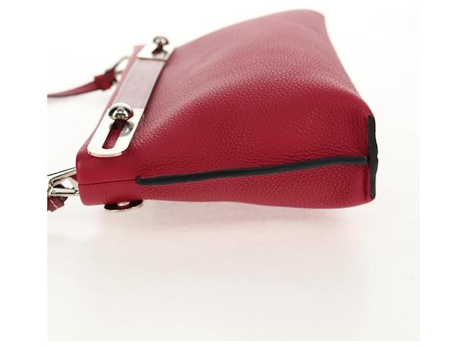 Loewe Missy Leather Medium Rosso - vista 3