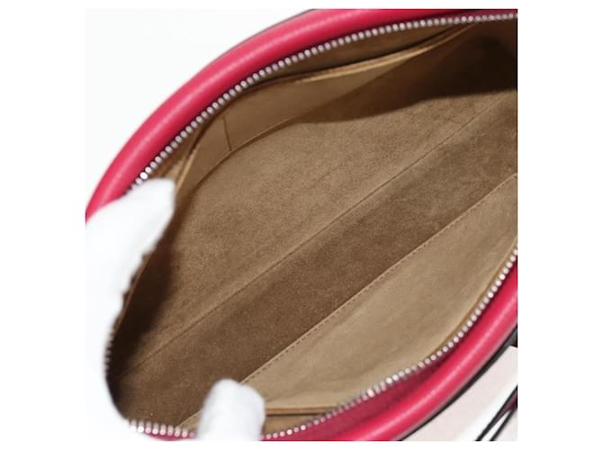 Loewe Missy Leather Medium Rosso - vista 5