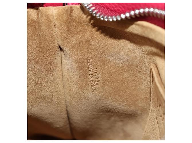 Loewe Missy Leather Medium Rosso - vista 6