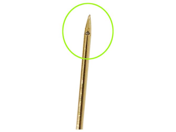Spilla Chanel Vintage Gold Clover D'oro - vista 10