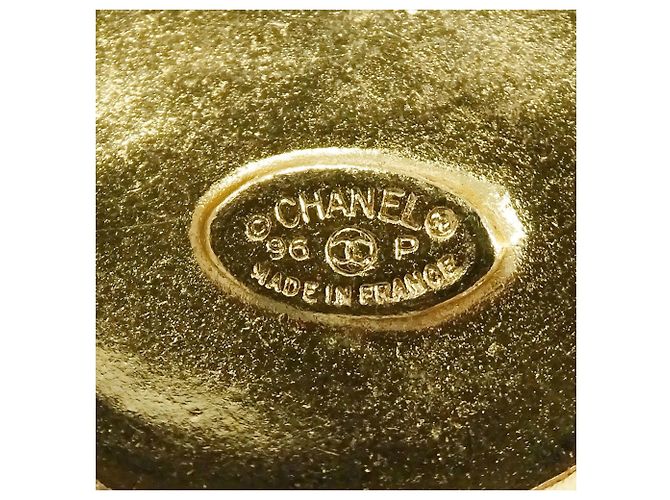Spilla Chanel Vintage Gold Clover D'oro - vista 5