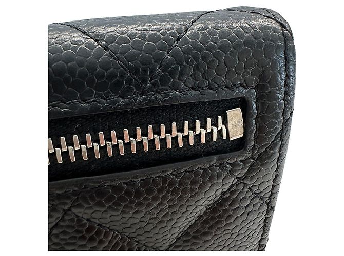 Portafoglio bi-fold matelassé da donna Chanel Nero - vista 7