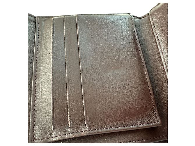Portafoglio bi-fold matelassé da donna Chanel Nero - vista 9