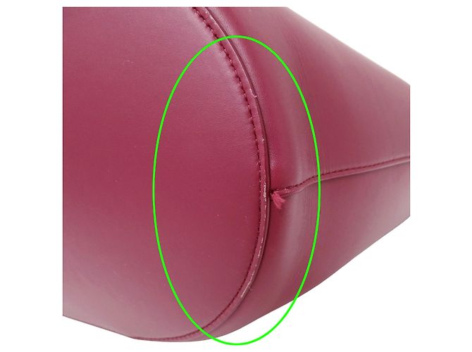 Borsa Tote in pelle rosa e viola Bottega Veneta Porpora - vista 10