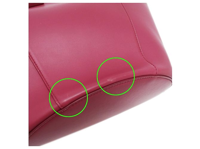Borsa Tote in pelle rosa e viola Bottega Veneta Porpora - vista 12