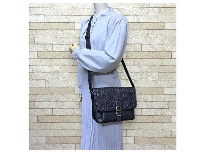 Borsa Messenger Christian Dior Dior Daily Nero - vista 2