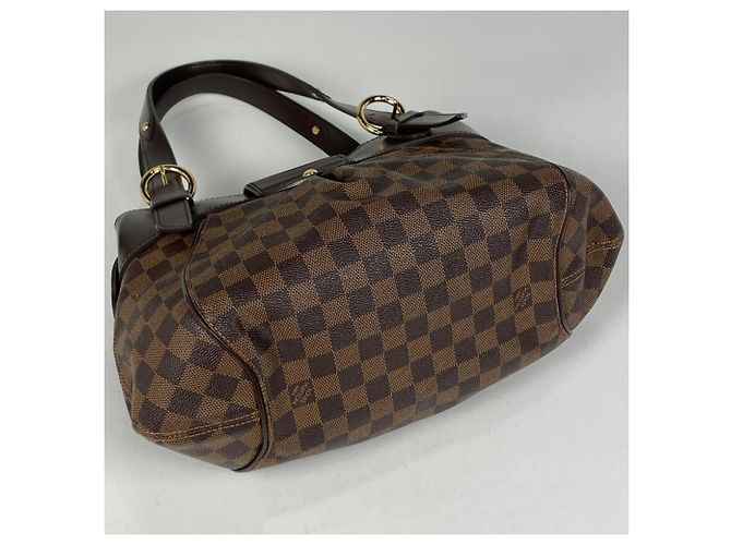 Borsa Tote Louis Vuitton Sistina PM Marrone - vista 2