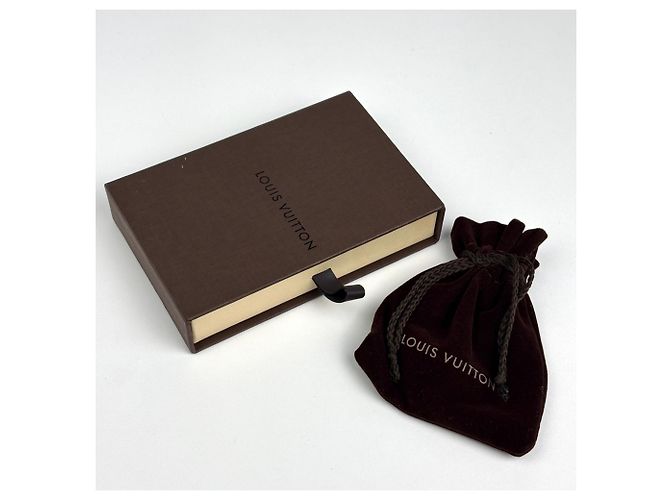 Collana Lunga Sautoir Logomania Louis Vuitton Argento D'oro - vista 6