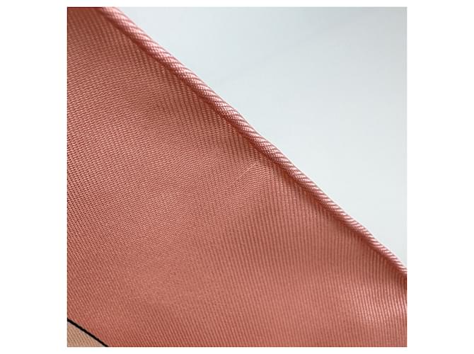 Hermès Sciarpa Carré 90 Hermes Rocaille Seashell Rosa Multicolore - vista 4