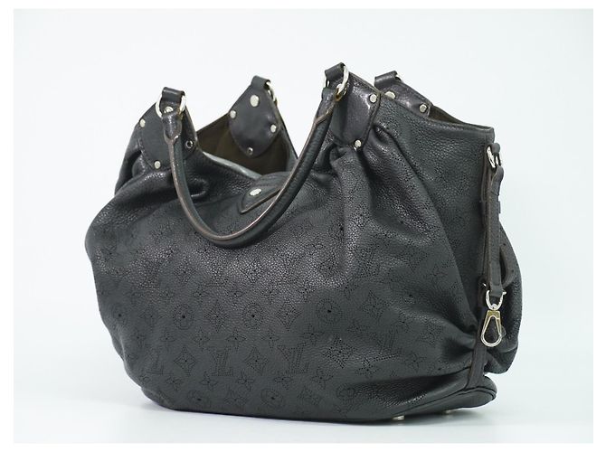 Louis Vuitton L Hobo Mahina Leather Schwarz - Ansicht 2