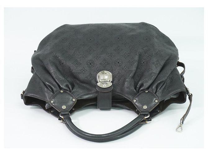 Louis Vuitton L Hobo Mahina Leather Schwarz - Ansicht 4