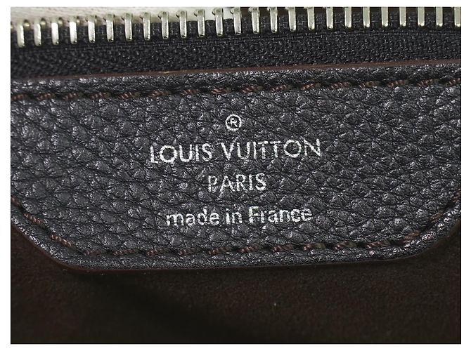 Louis Vuitton L Hobo Mahina Leather Schwarz - Ansicht 6