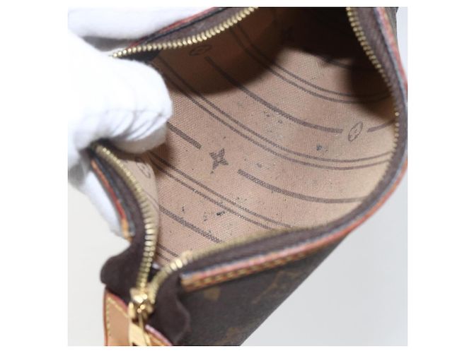 Louis Vuitton Delightful Pochette Monogram Canvas Mini Braun - Ansicht 5