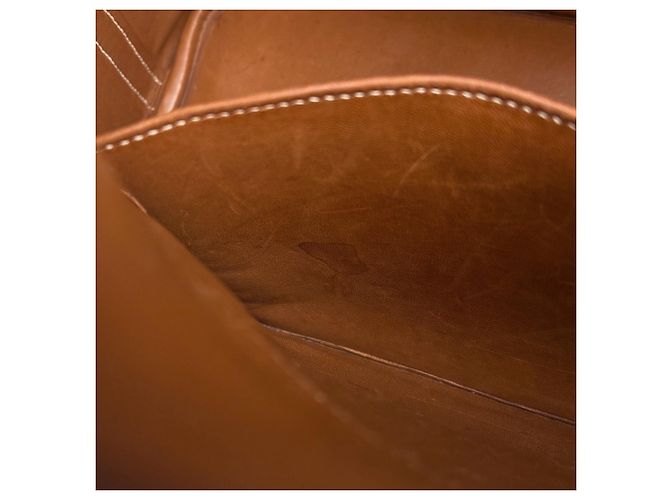 Hermès Borsa Hermes Bolide 31 in pelle Gold Courchevel D'oro - vista 13