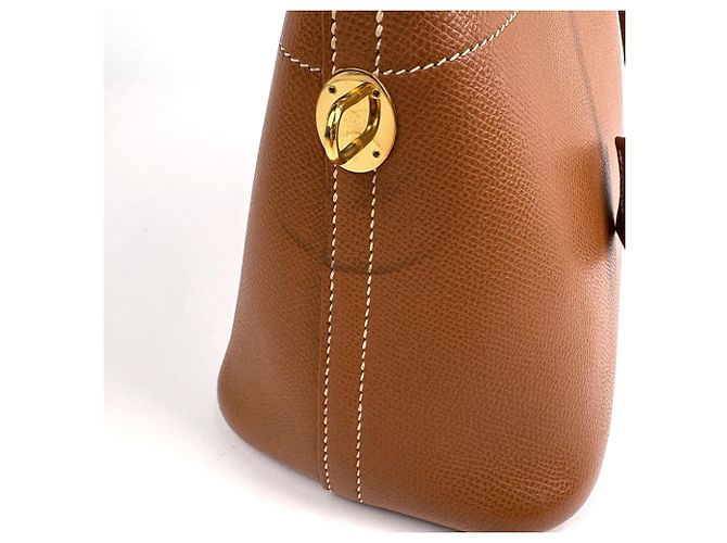 Hermès Borsa Hermes Bolide 31 in pelle Gold Courchevel D'oro - vista 4