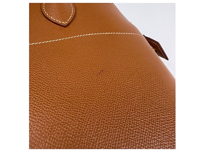 Hermès Borsa Hermes Bolide 31 in pelle Gold Courchevel D'oro - vista 5