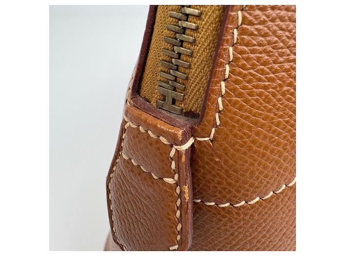 Hermès Borsa Hermes Bolide 31 in pelle Gold Courchevel D'oro - vista 6