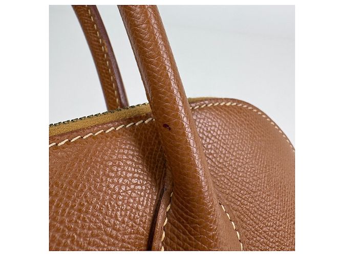 Hermès Borsa Hermes Bolide 31 in pelle Gold Courchevel D'oro - vista 9