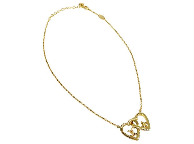 Graceful Collana con strass Louis Vuitton da donna D'oro - vista 3