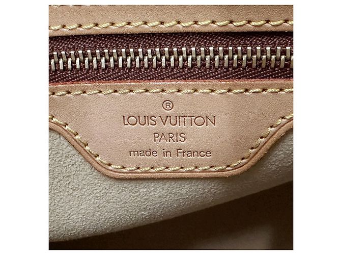 Borsa a Spalla Louis Vuitton Monogram Looping MM Marrone Monogramma - vista 6