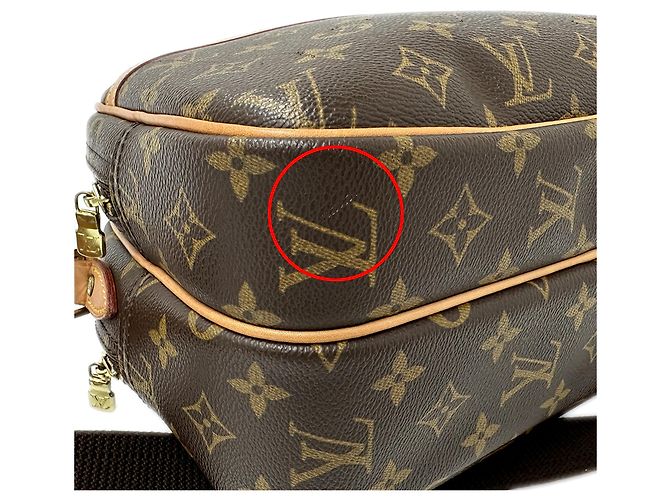Bolso Louis Vuitton Monogram Castaño Monograma - vista 9