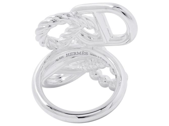 Hermès Hermes Chaine d'Ancre A II Multi-Link Band Ring - Ansicht 3