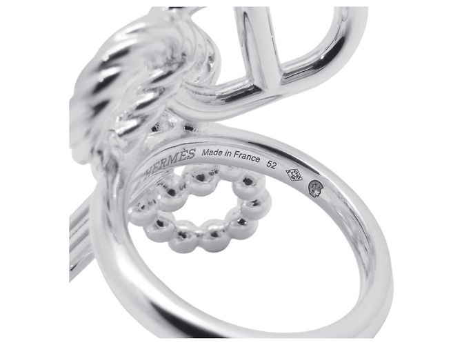 Hermès Hermes Chaine d'Ancre A II Multi-Link Band Ring - Ansicht 8