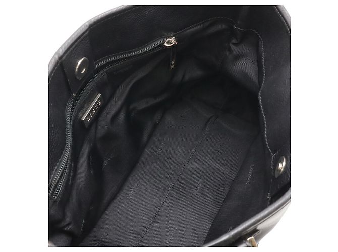 Borsa Loewe Anagram Amazona Fusta Nero - vista 8