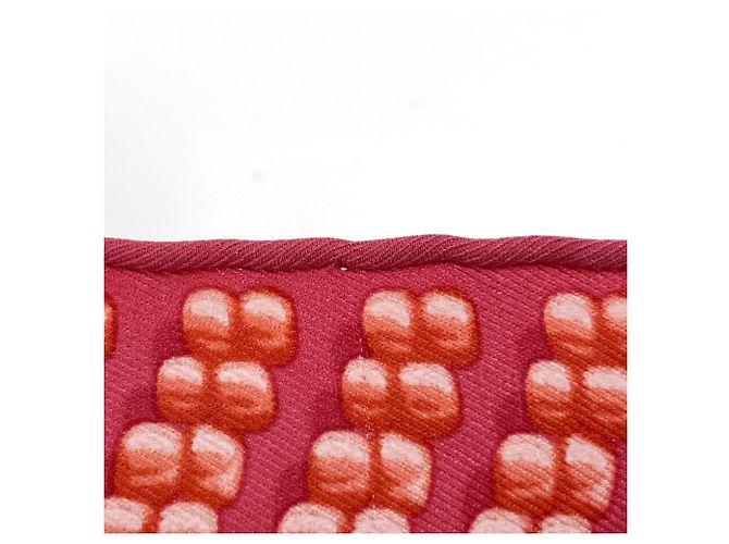 Hermès Foulard in Seta Hermes Carré 70 Kelly en Perles Rosa Multicolore - vista 4