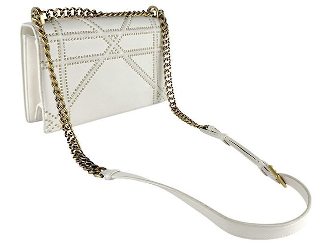 Sac à bandoulière Christian Dior Diorama Blanc - vue 10