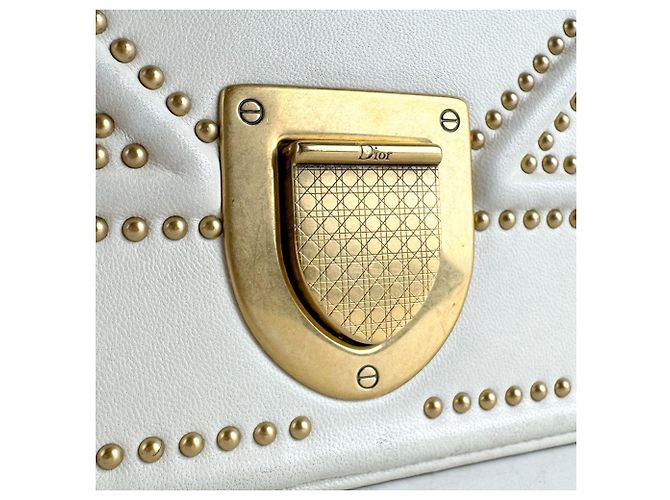 Sac à bandoulière Christian Dior Diorama Blanc - vue 11
