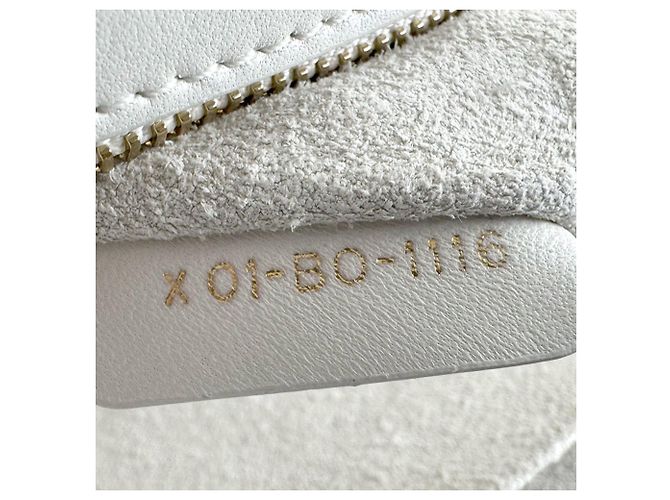 Sac à bandoulière Christian Dior Diorama Blanc - vue 13