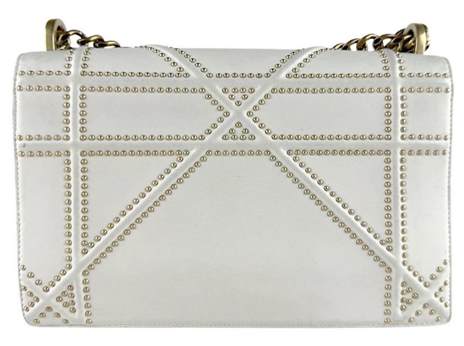 Sac à bandoulière Christian Dior Diorama Blanc - vue 3