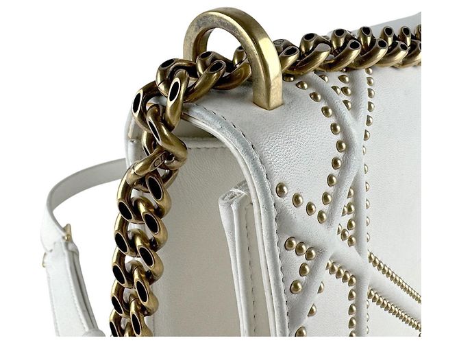 Sac à bandoulière Christian Dior Diorama Blanc - vue 6