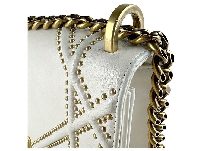 Sac à bandoulière Christian Dior Diorama Blanc - vue 7