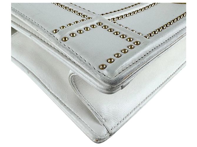 Sac à bandoulière Christian Dior Diorama Blanc - vue 8