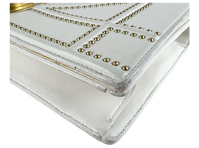 Sac à bandoulière Christian Dior Diorama Blanc - vue 9