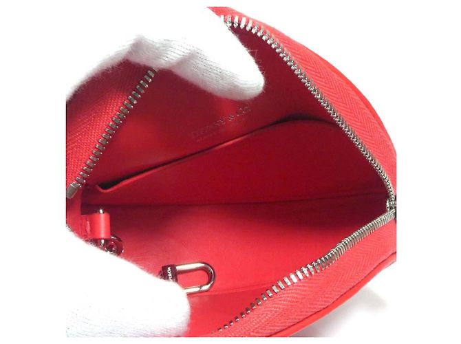 Monedero de cuero rojo Tiffany & Co. Roja - vista 9