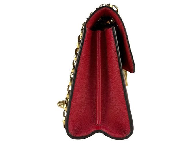 Borsa a Spalla Louis Vuitton Monogram Victoire Marrone Rosso Monogramma - vista 2