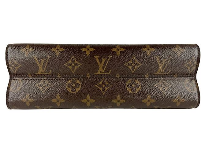 Borsa a Spalla Louis Vuitton Monogram Victoire Marrone Rosso Monogramma - vista 4