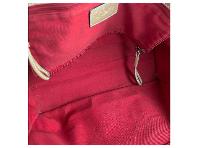 Borsa a tracolla in pelle marrone chiaro Loewe - vista 5