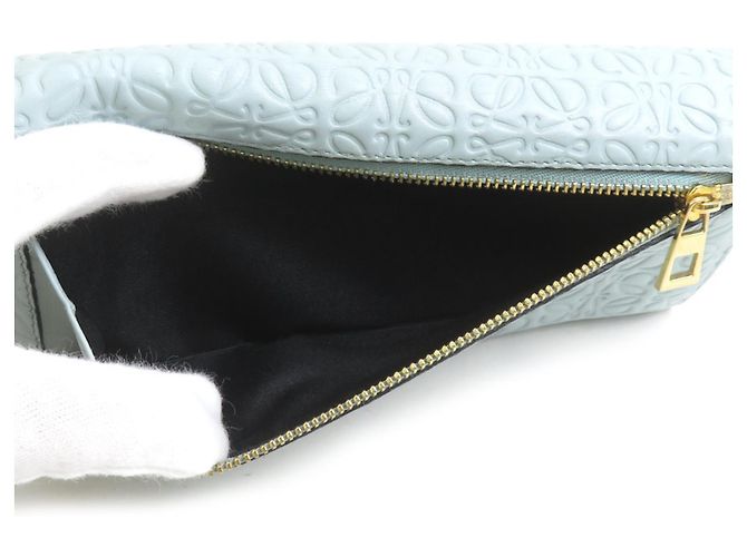 Loewe Bi-fold Long Wallet in Hellblau - Ansicht 6