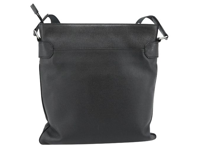 Louis Vuitton Sasha in pelle Taiga Marrone - vista 2