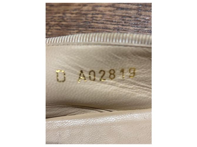 Chanel Ballerine Bicolore in Pelle Nero Beige - vista 5
