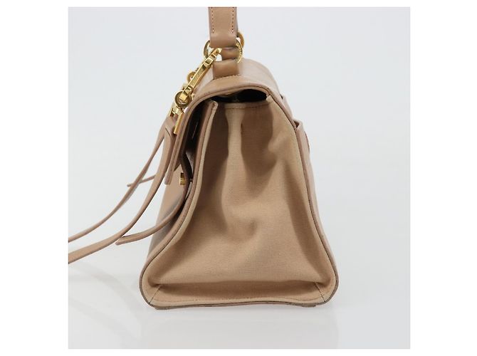Saint Laurent Muse Two Leather Medium Beige - Ansicht 3