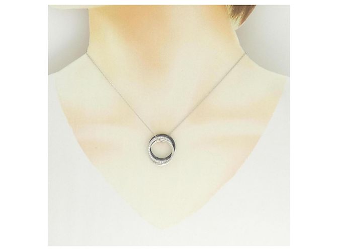 Collana Cartier Trinity Black & White - vista 6