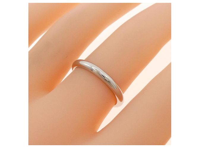 Bulgari Anello Roma Amor in platino e zaffiro - vista 4